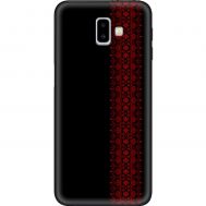 Чохол для Samsung Galaxy J6+ 2018 (J610) MixCase патріотичні червоний колір вишиванки
