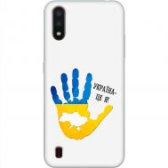Чохол для Samsung Galaxy A01 (A015) MixCase патріотичні я Україна-це я