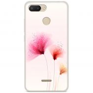 Чохол для Xiaomi Redmi 6 Mixcase квіти три чарівні квітки