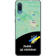 Чохол для Samsung Galaxy A02 (A022) MixCase патріотичні Львів це Україна