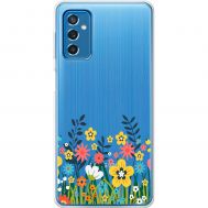 Чохол для Samsung Galaxy M52 (M526) Mixcase квіткове поле