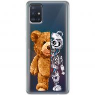 Чохол для Samsung Galaxy A51 (A515) MixCase робот ведмідь