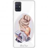 Чохол для Samsung Galaxy A51 (A515) Mixcase дівчина дизайн 3