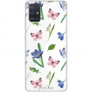 Чохол для Samsung Galaxy A51 (A515) Mixcase весняні квіти дизайн 3