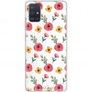 Чохол для Samsung Galaxy A51 (A515) Mixcase весняні квіти дизайн 5