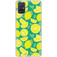 Чохол для Samsung Galaxy A51 (A515) Mixcase лимон