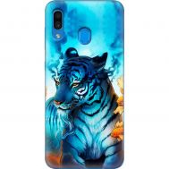 Чохол для Samsung Galaxy A20 / 30 MixCase звірі білий тигр