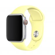 Ремінець для Apple Watch 38mm / 40mm S Silicone One-Piece mellow yellow