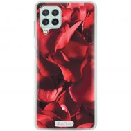 Чохол для Samsung Galaxy A22 (A225) / M32 (M325) Mixcase для закоханих червона троянд