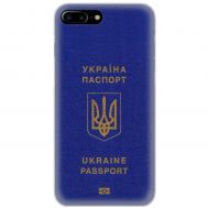 Чохол для iPhone 7 Plus / 8 Plus MixCase патріотичні Україна паспорт