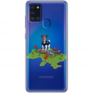 Чохол для Samsung Galaxy A21s (A217) MixCase Патрон захисник України