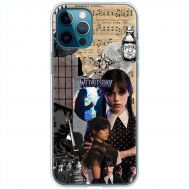 Чохол для iPhone 14 Pro Mixcase Венздей колаж віолончель