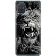 Чохол для Samsung Galaxy A71 (A715) MixCase звірі оскал лева