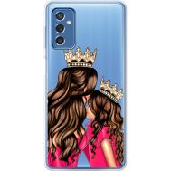 Чохол прозорий для Samsung Galaxy M52 (M526) BoxFace Queen and Princess