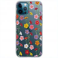 Чохол для iPhone 12 Pro Max Mixcase квіти патерн квіткових ліан