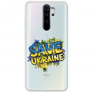 Чохол для Xiaomi Redmi Note 8 Pro MixCase патріотичні save ukraine