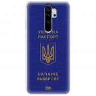 Чохол для Xiaomi Redmi Note 8 Pro MixCase патріотичні Україна паспорт