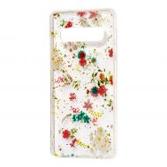 Чохол для Samsung Galaxy S10 (G973) Flowers Confetti "польові квіти"