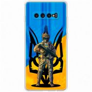 Чохол для Samsung Galaxy S10+ (G975) MixCase патріотичні український воїн