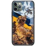 Чохол для iPhone 11 Pro MixCase патріотичні бійці України