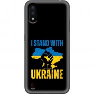 Чохол для Samsung Galaxy A01 (A015) MixCase патріотичний "I stand with Ukraine"