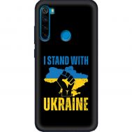Чохол для Xiaomi Redmi Note 8 MixCase патріотичний "I stand with Ukraine"