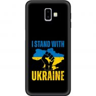 Чохол для Samsung Galaxy J6+ 2018 (J610) MixCase патріотичний "I stand with Ukraine