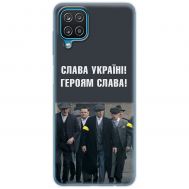 Чохол для Samsung Galaxy A12 / M12 MixCase патріотичний "Слава Україні!"