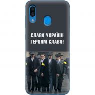 Чохол для Samsung Galaxy A20 / A30 MixCase патріотичний "Слава Україні!"