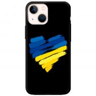 Чохол для iPhone 14 MixCase патріотичний "серце"