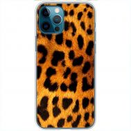 Чохол для iPhone 12 Pro MixCase Леопард вовна