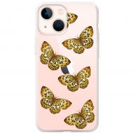 Чохол для iPhone 14 Plus MixCase Леопард метелика