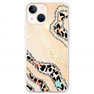 Чохол для iPhone 14 Plus MixCase Леопард кристал