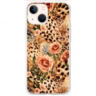 Чохол для iPhone 14 Plus MixCase Леопард троянди