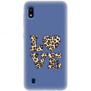 Чохол для Samsung Galaxy A10 (A105) MixCase Леопард love