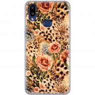 Чохол для Samsung Galaxy A10s (A107) MixCase Леопард троянди