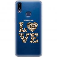 Чохол для Samsung Galaxy A10s (A107) MixCase Леопард love