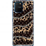 Чохол для Samsung Galaxy S10 Lite (G770) / A91 MixCase Леопард Louis Vuitton