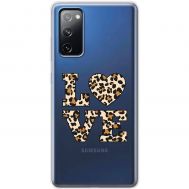 Чохол для Samsung Galaxy S20 FE (G780) MixCase Леопард love