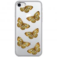 Чохол для iPhone 7 / 8 / SE MixCase Леопард метелика