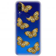 Чохол для Xiaomi Redmi 7 MixCase Леопард метелика