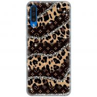 Чохол для Samsung Galaxy A50/A50s/A30s MixCase Леопард Louis Vuitton
