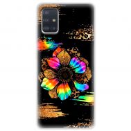 Чохол для Samsung Galaxy A51 (A515) / M40s MixCase Леопард райдужна квітка