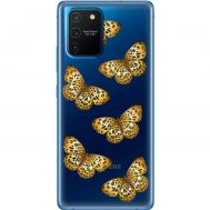 Чохол для Samsung Galaxy S10 Lite (G770) / A91 MixCase Леопард метелика