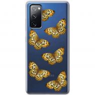 Чохол для Samsung Galaxy S20 FE (G780) MixCase Леопард метелика