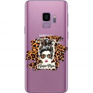 Чохол для Samsung Galaxy S9 (G960) MixCase Леопард super mom