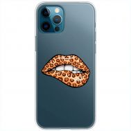 Чохол для iPhone 12 Pro MixCase Леопард губи