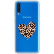 Чохол для Samsung Galaxy A50/A50s/A30s MixCase Леопард серце