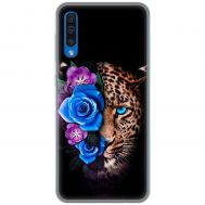 Чохол для Samsung Galaxy A50/A50s/A30s MixCase Леопард у квітах