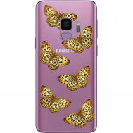 Чохол для Samsung Galaxy S9 (G960) MixCase Леопард метелика